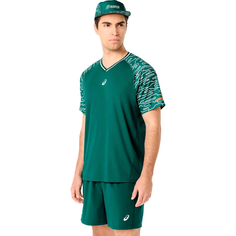 Court T-Shirt Herren - dunkelgrün