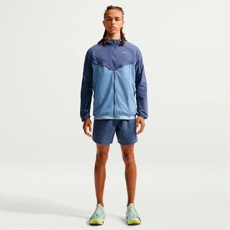 Stride 7in Laufshorts Herren - blau, silber
