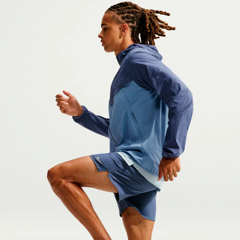 Stride 7in Laufshorts Herren - blau, silber