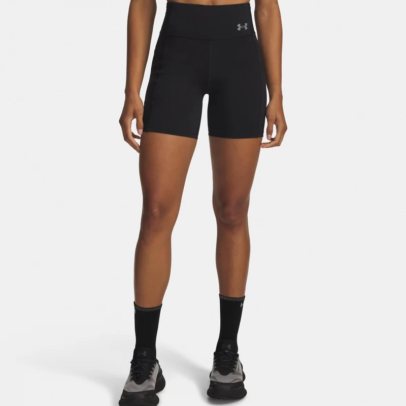 Velociti 6in Fitted Laufshorts Damen-schwarz, silber