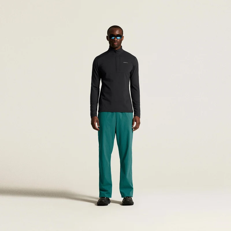 Gain Thermal Laufshirt Herren - schwarz