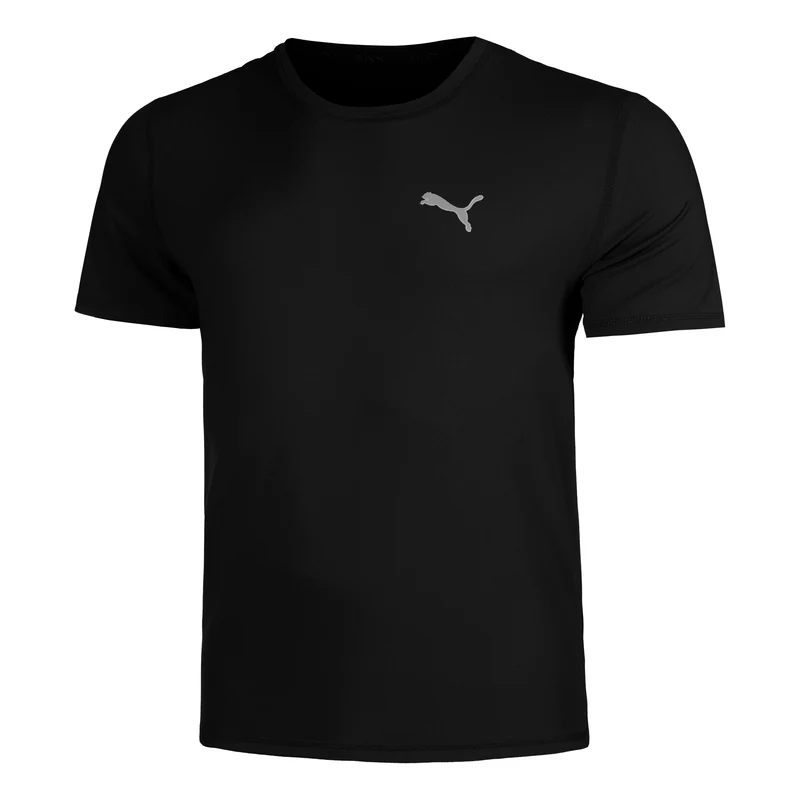 Run Cloudspun Laufshirt Herren-Schwarz