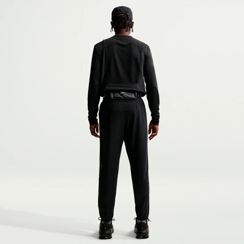 Miler Pant Laufhose Herren - schwarz, silber