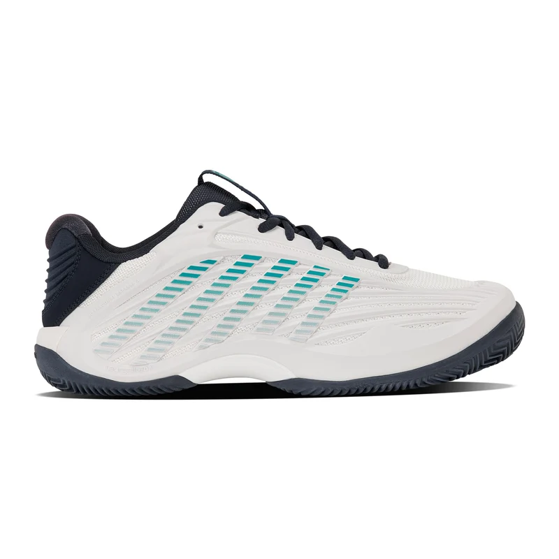Hypercourt Express 3 Sandplatzschuh Herren - weiß, türkis