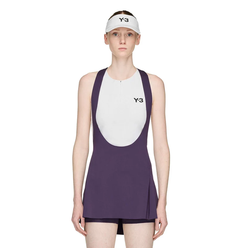 Y-3 Crop Tank-Top Damen-Grau