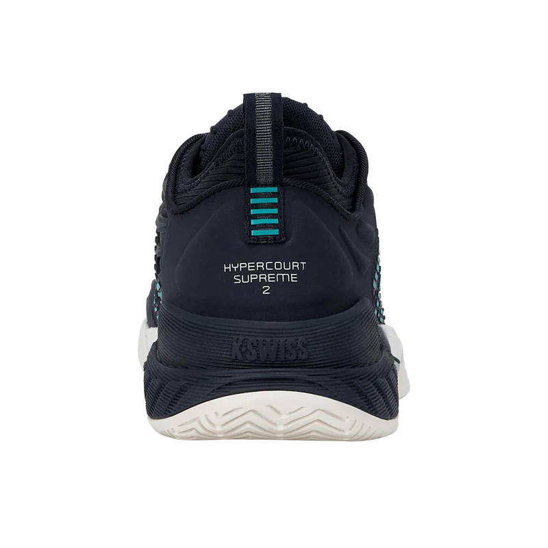 Hypercourt Supreme 2 Allcourtschuh Herren - schwarz, türkis