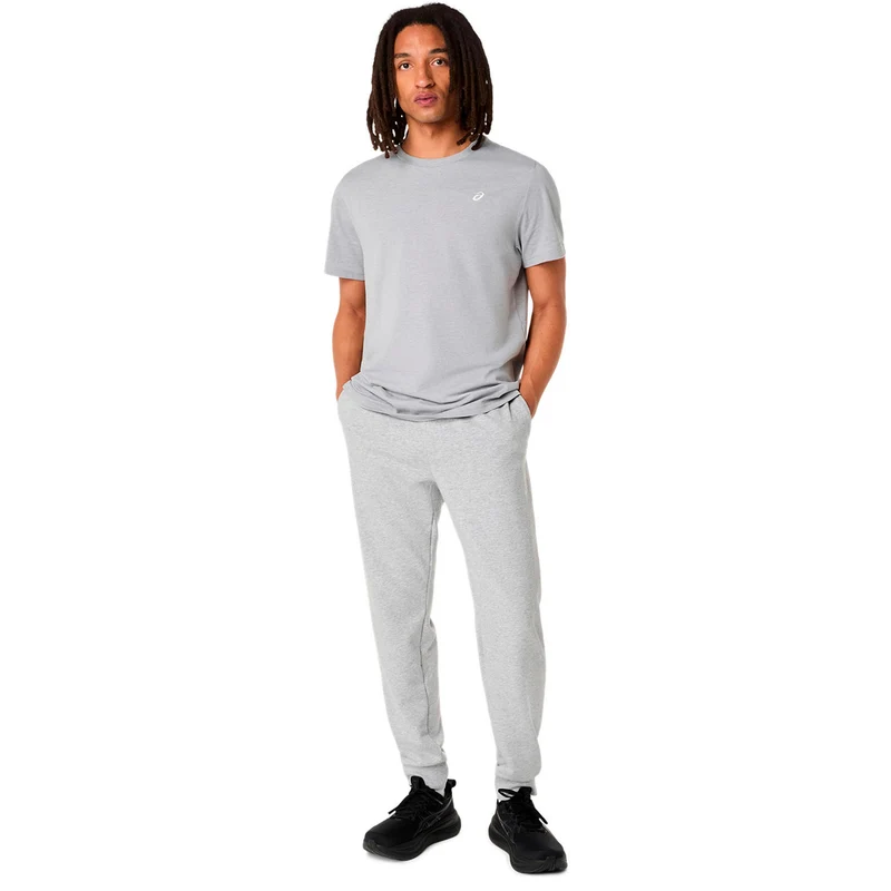 Spiral Embroidery Laufshirt Herren - grau