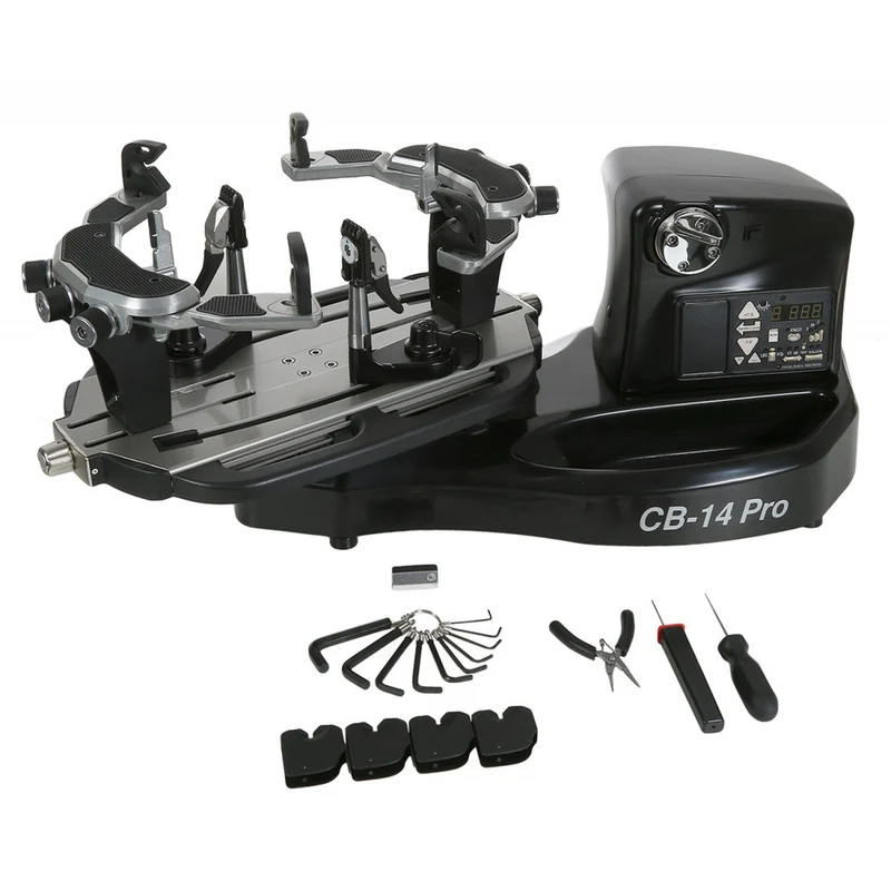 PRO MASTER CB14 Besaitungsmaschine-Schwarz,Silber