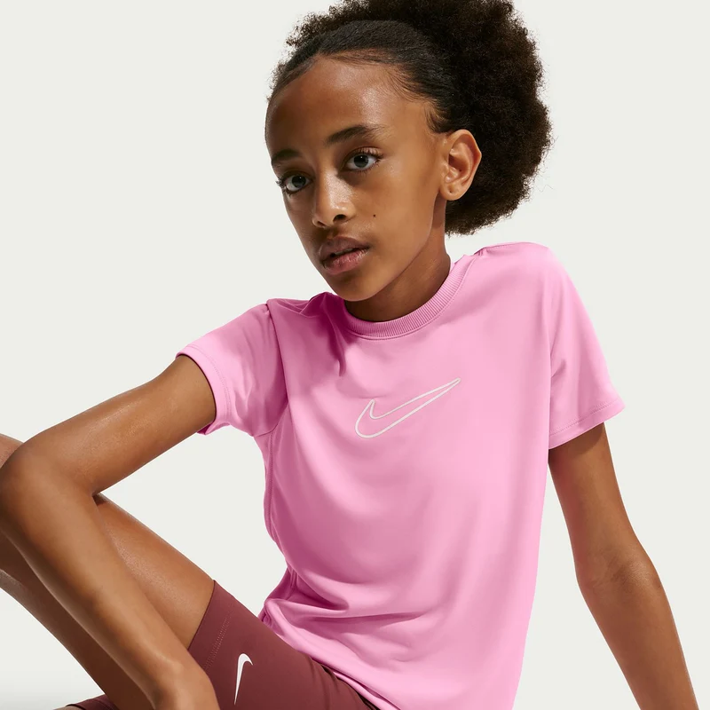 Dri-FIT One T-Shirt Kinder - rosa, rosa