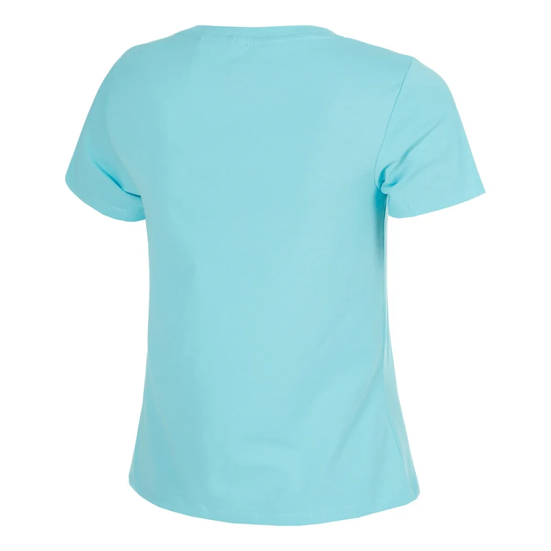 Out of Control Logo T-Shirt Damen-blau