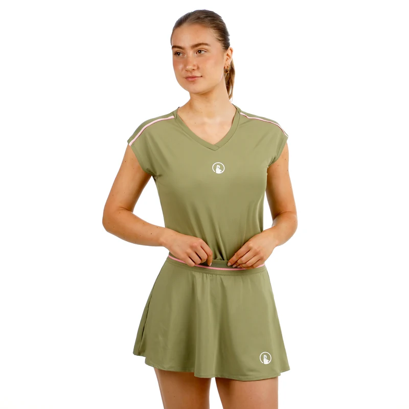 Memories Volley T-Shirt Damen - khaki