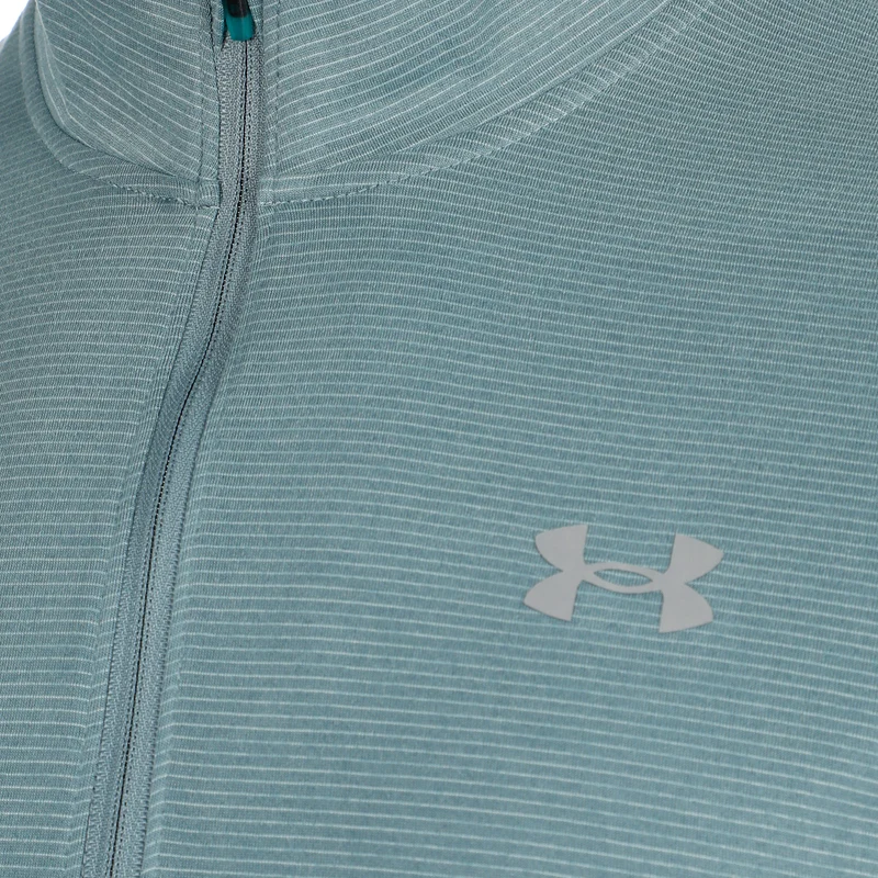 Launch Quarter-Zip Longsleeve - blaugrau