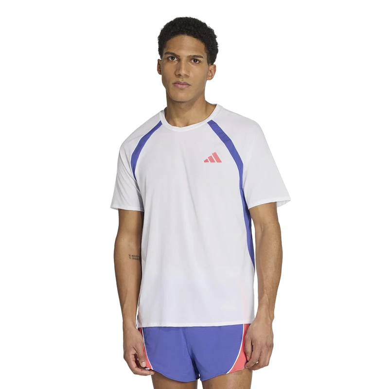 adizero Archive Laufshirt Herren - weiß, blau