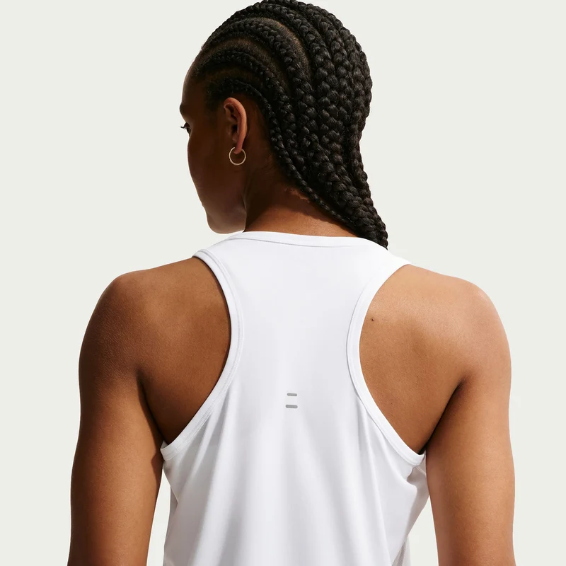 Tempo Laufshirt Damen - weiß, silber