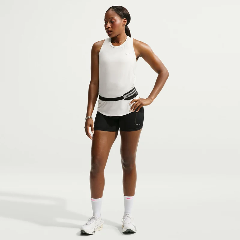 Swift Laufshirt Damen - weiß, silber
