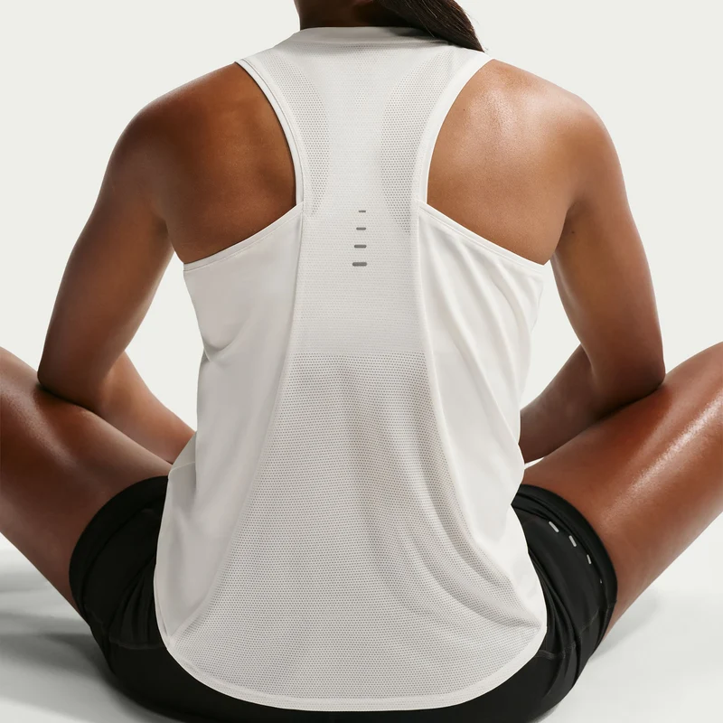 Swift Laufshirt Damen - weiß, silber
