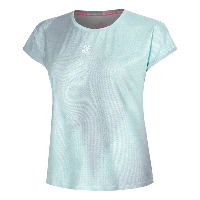 Freeze Out T-Shirt Damen - mint, grau