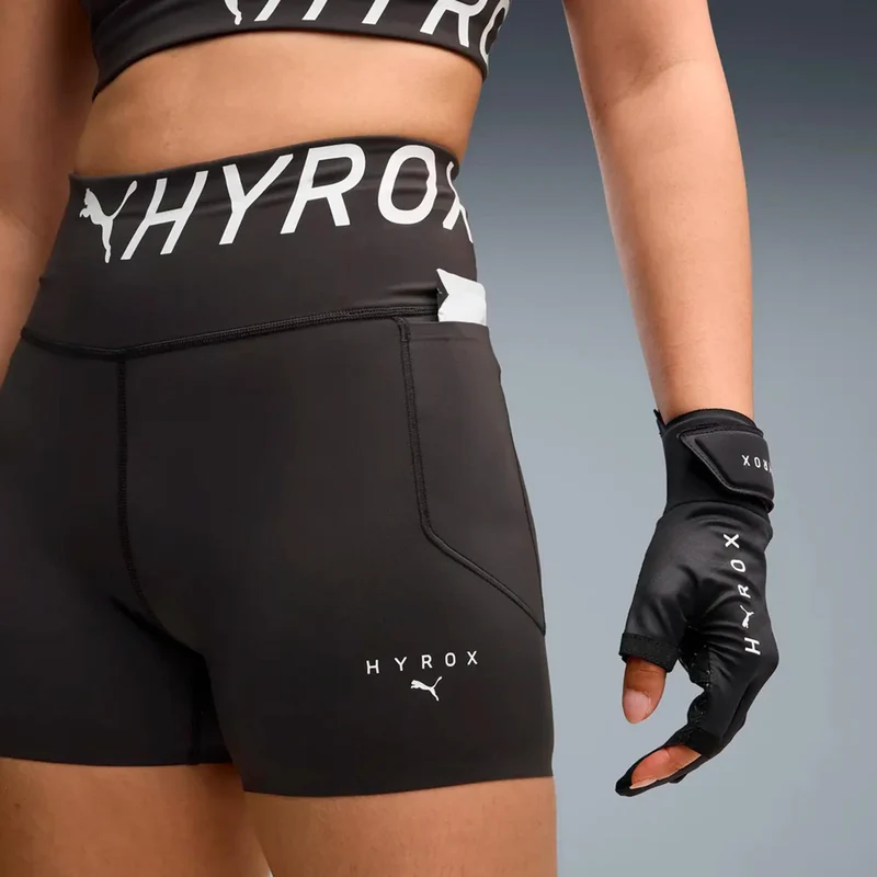 HYROX PWRMODE 4in Lauftight Damen - schwarz