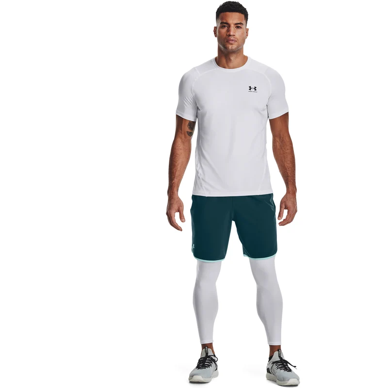 Heatgear Tight Herren-Weiß,Schwarz