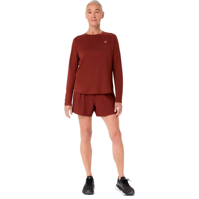 Core Laufshirt Damen - dunkelrot