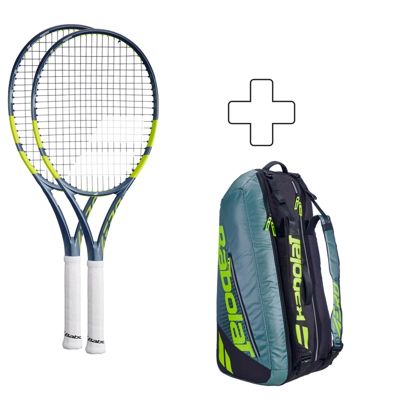 2x Pure Aero Lite plus Schlägertasche