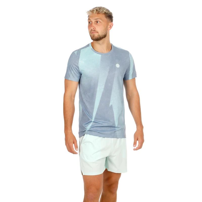Freeze Out T-Shirt Herren - grau, mint