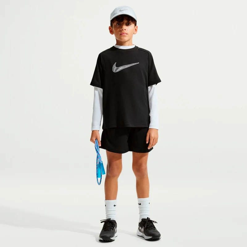 Dri-Fit Multi T-Shirt Jungen-schwarz