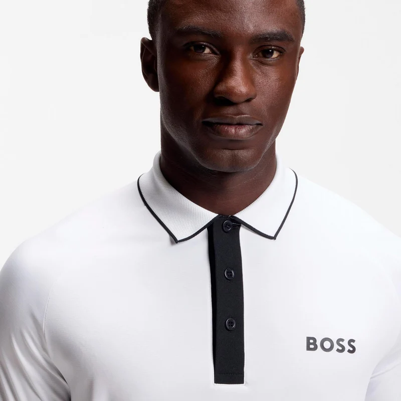Serve Polo Herren-weiß