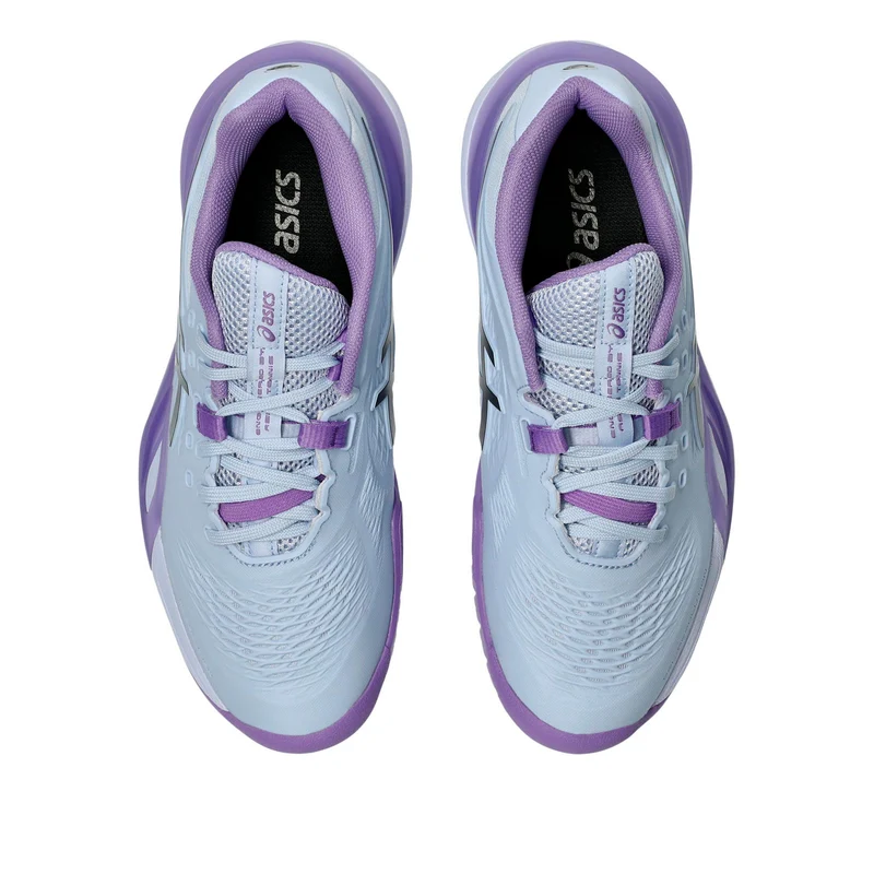 Gel-Resolution X Night Energy Allcourtschuh Damen - hellblau, flieder