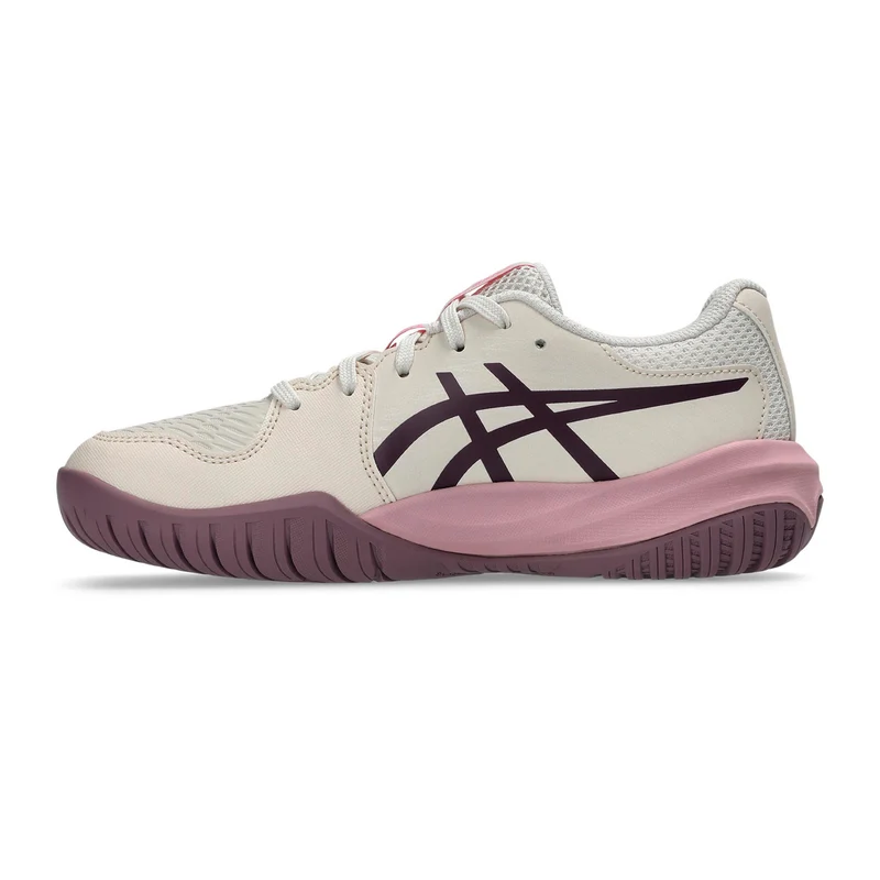 Gel-Resolution X GS Allcourtschuh Kinder - creme, lila