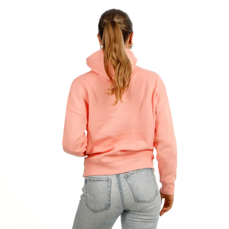 Out of Control Logo Hoody Damen-pink