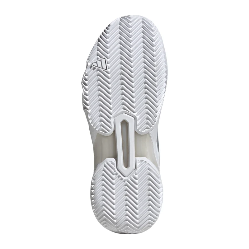 CourtJam Control 3 Sandplatzschuh Damen - weiß, silber