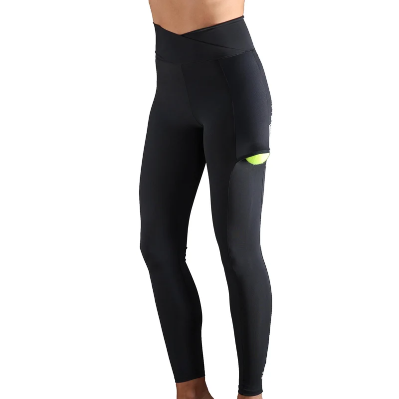 Cross Pocket Tight Damen - schwarz,