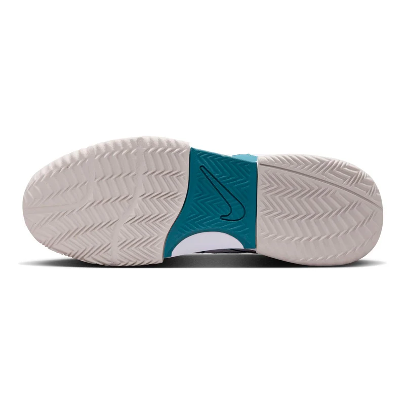 Court Lite 4 Sandplatzschuh Herren - weiß, petrol