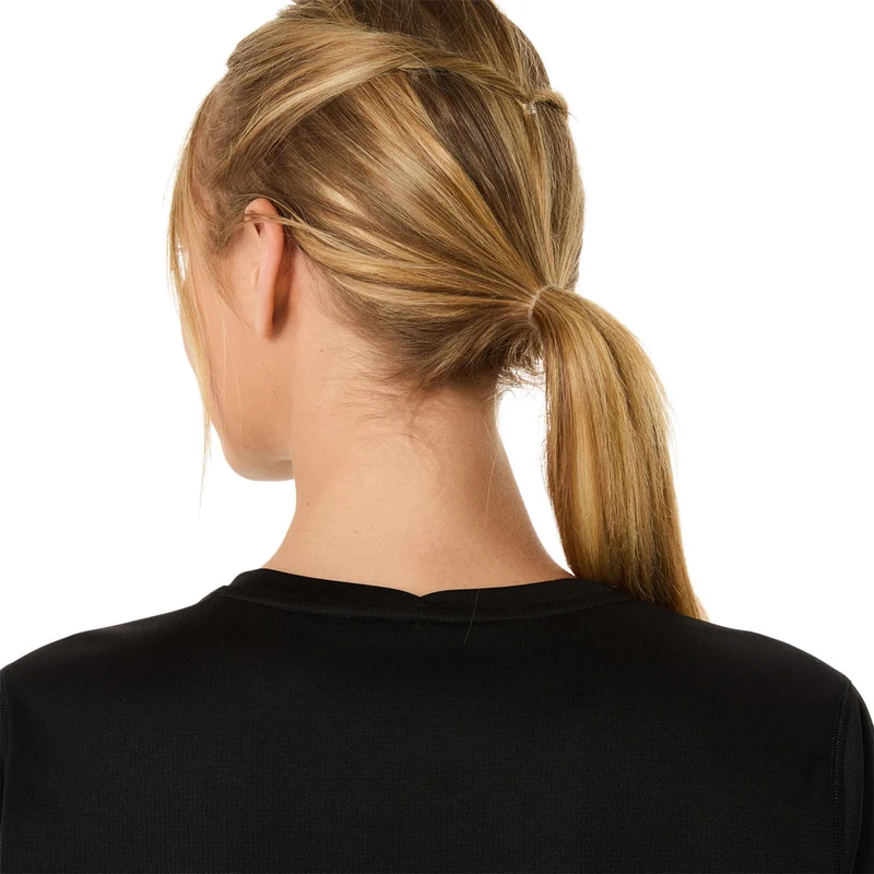 Core Laufshirt Damen - schwarz