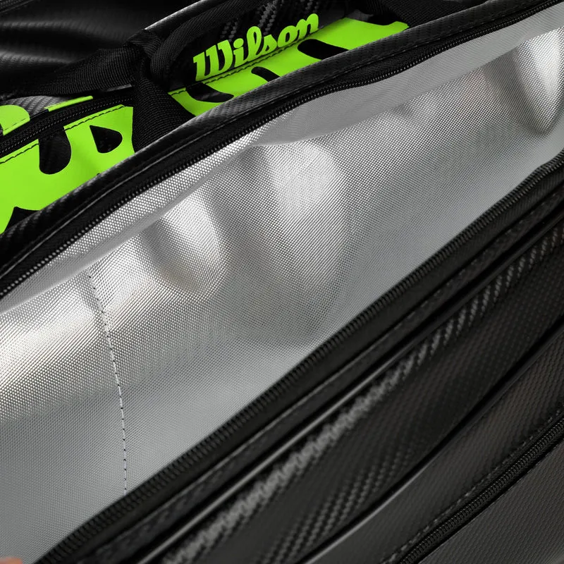 Elite Schlägertasche 15er Special Edition-Schwarz,Limette