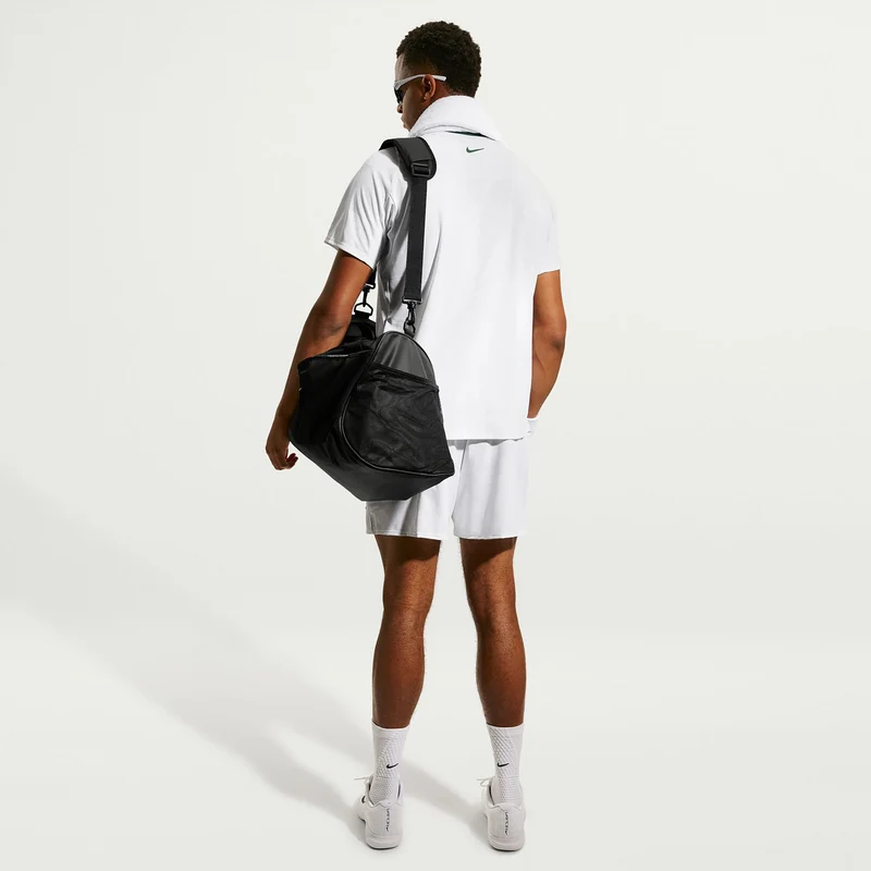 Court Dri-Fit Advantage Slam T-Shirt Herren - weiß, grün