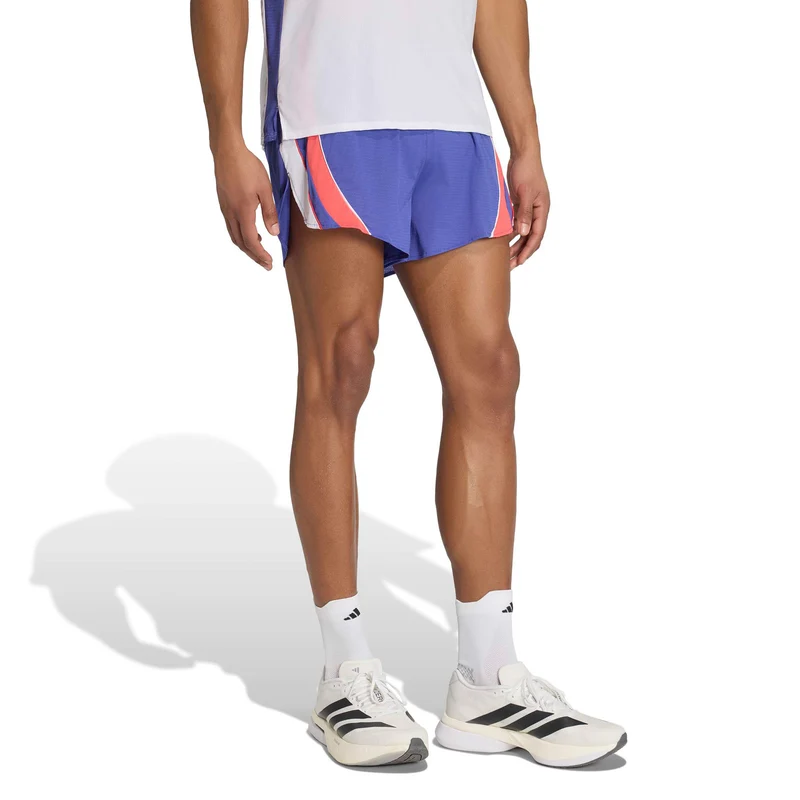 adizero Archive Laufshorts Herren - blau, rot