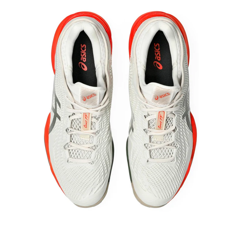 Court FF 3 Allcourtschuh Herren - creme, neonorange