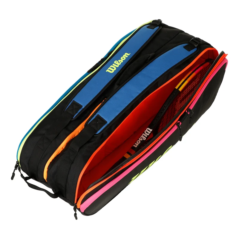 Team Neon Collection Schlägertasche 12er Special Edition-Schwarz