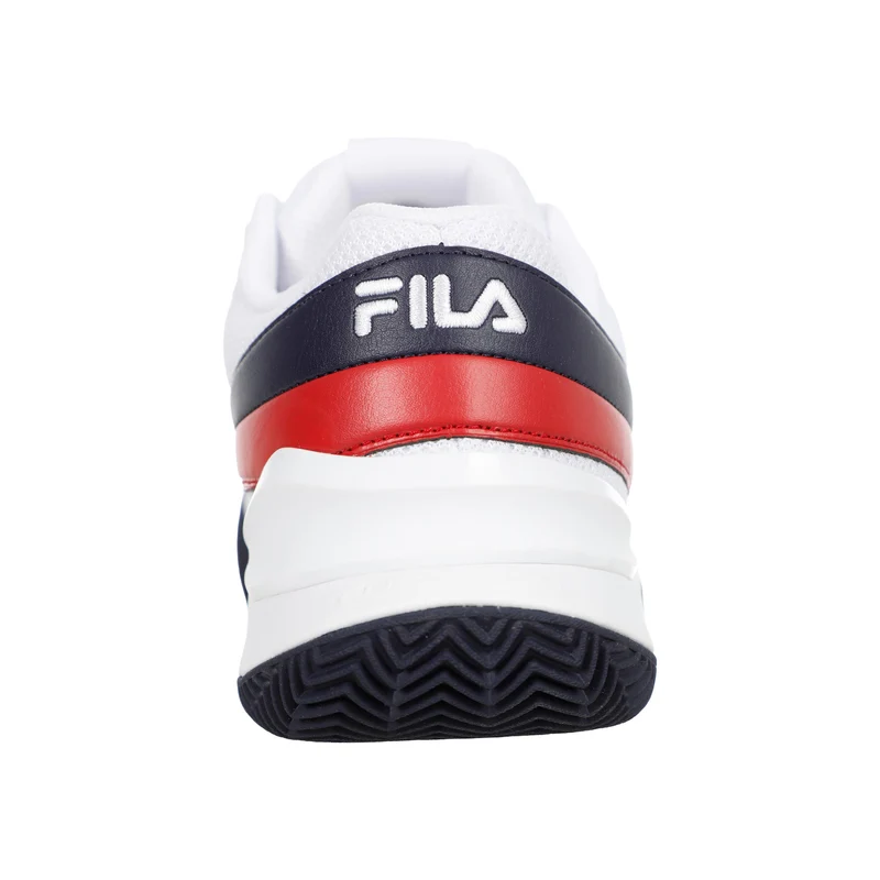 Axilus FX Sandplatzschuh Herren - weiß, rot