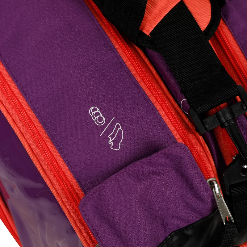Medium Sports Performance Padelschlägertasche - orange, lila