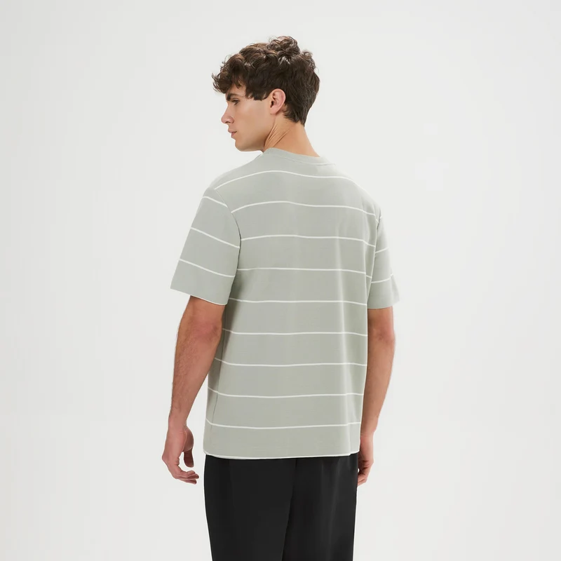 Verri T-Shirt Herren - grau, creme