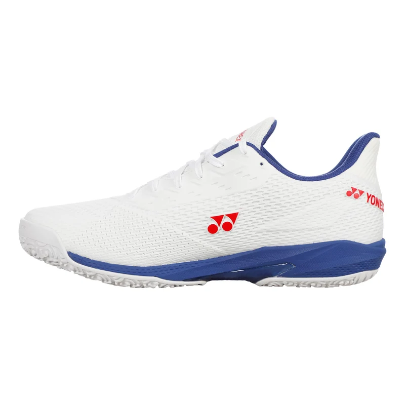 AD-Accel Wide CLY Sandplatzschuh Herren-weiß, flieder