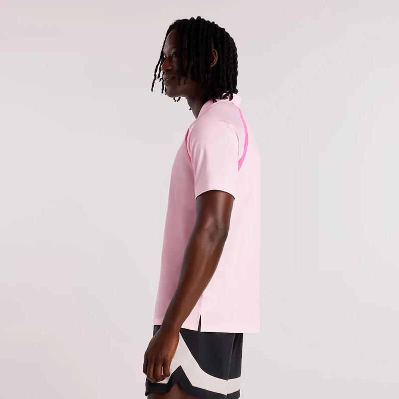 Tournament T-Shirt Herren-rosa, weiß