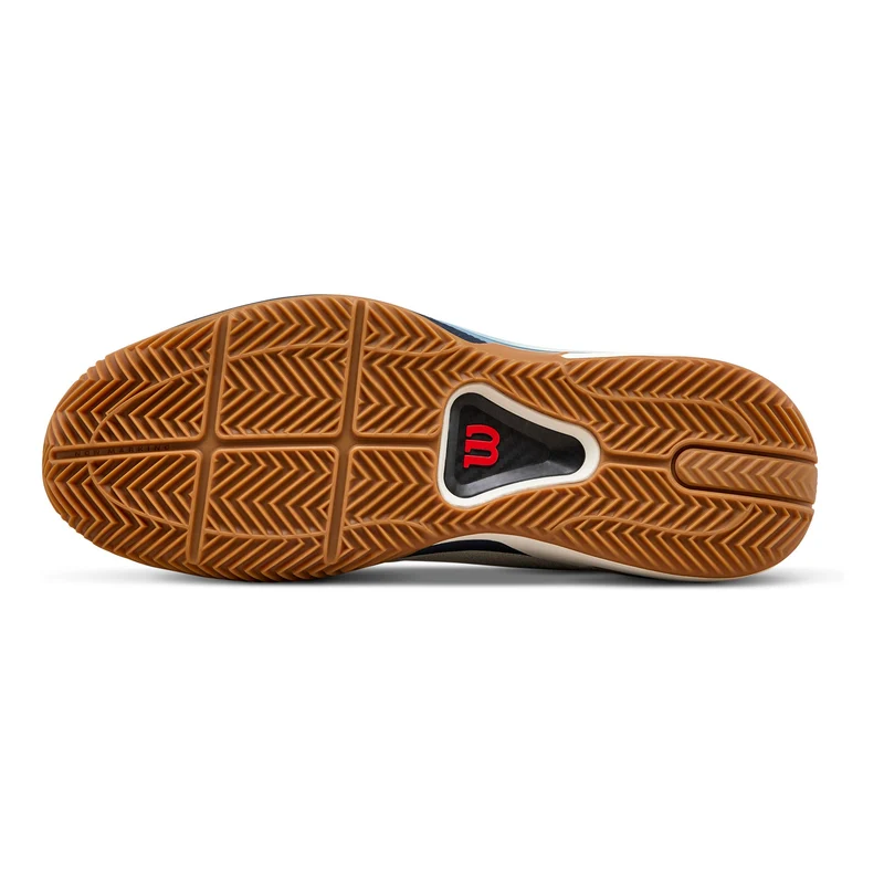 Rush Tour 5 Sandplatzschuh Herren-weiß, dunkelblau