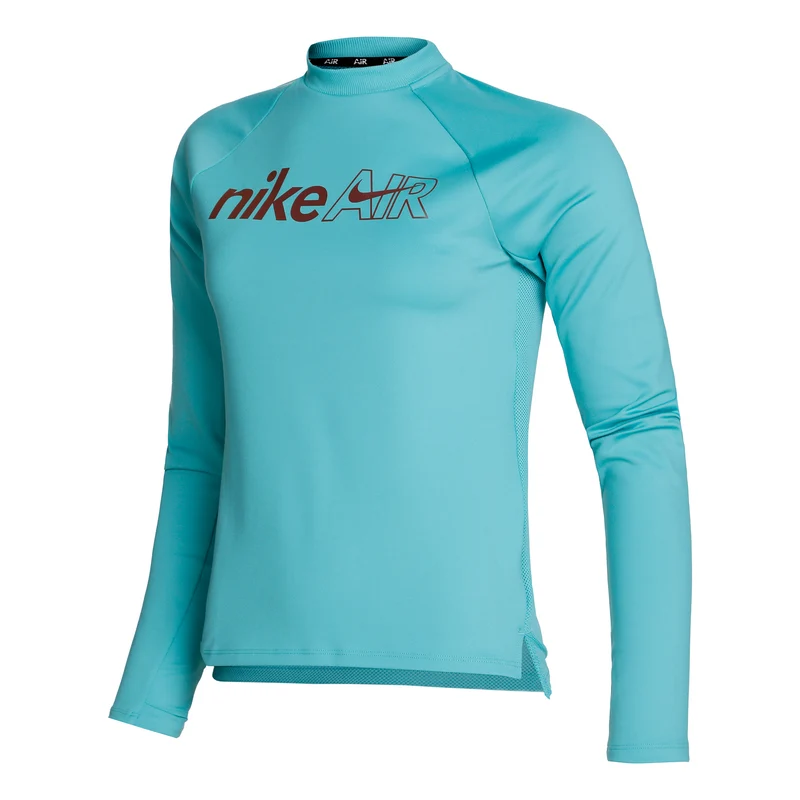 Dri-Fit Air Longsleeve Damen-Berry,Blau