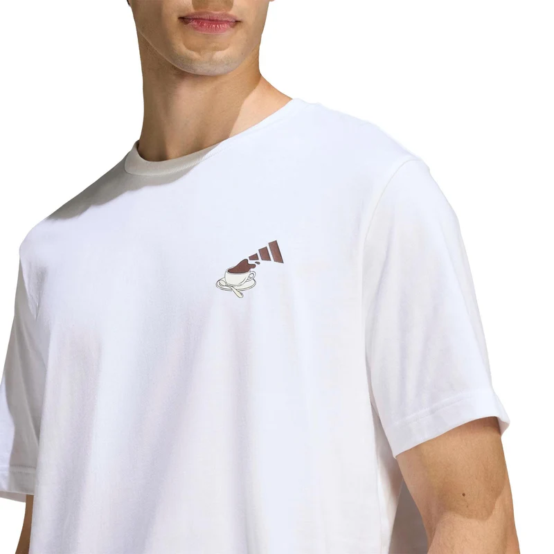 Cheesecake Graphic T-Shirt Herren - weiß, mehrfarbig