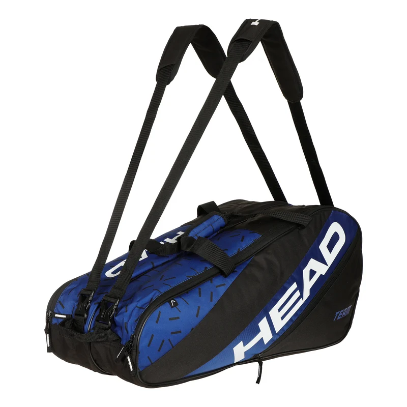 Team Racquet Bag L Schlägertasche-Schwarz,Blau