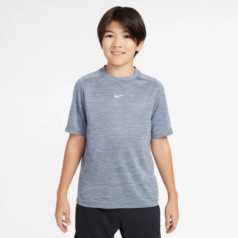 Dri-Fit Multi Heather T-Shirt Kinder-Blaugrau